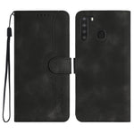 Custodia in pelle con motivo cuore per Samsung Galaxy A10e A20e