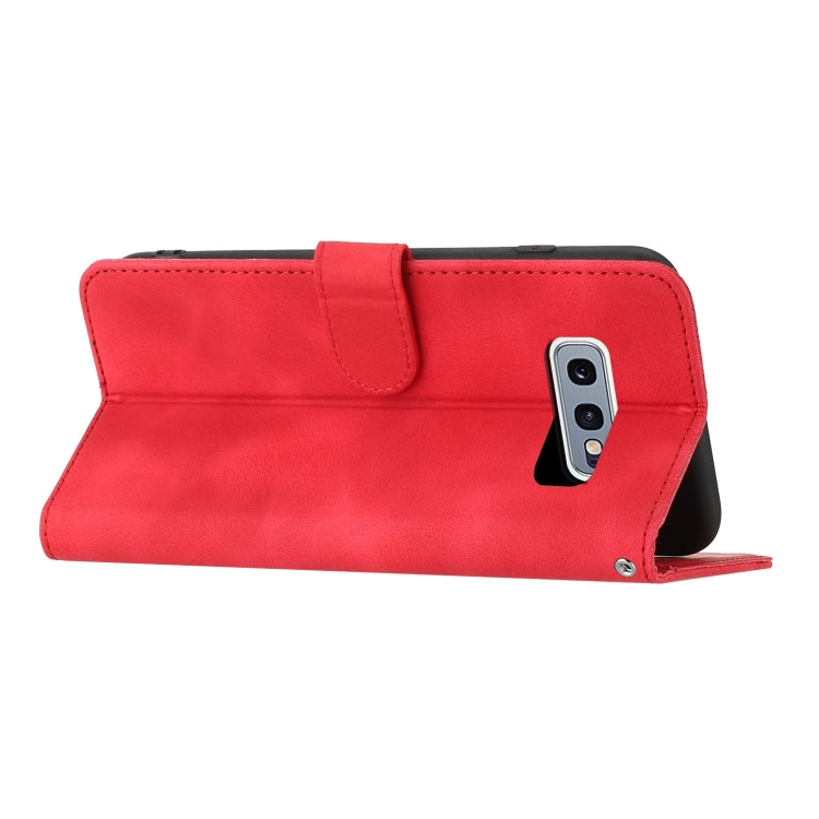 Custodia in pelle con motivo cuore per Samsung Galaxy S10e