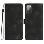 Custodia in pelle con motivo cuore per Samsung Galaxy S10e