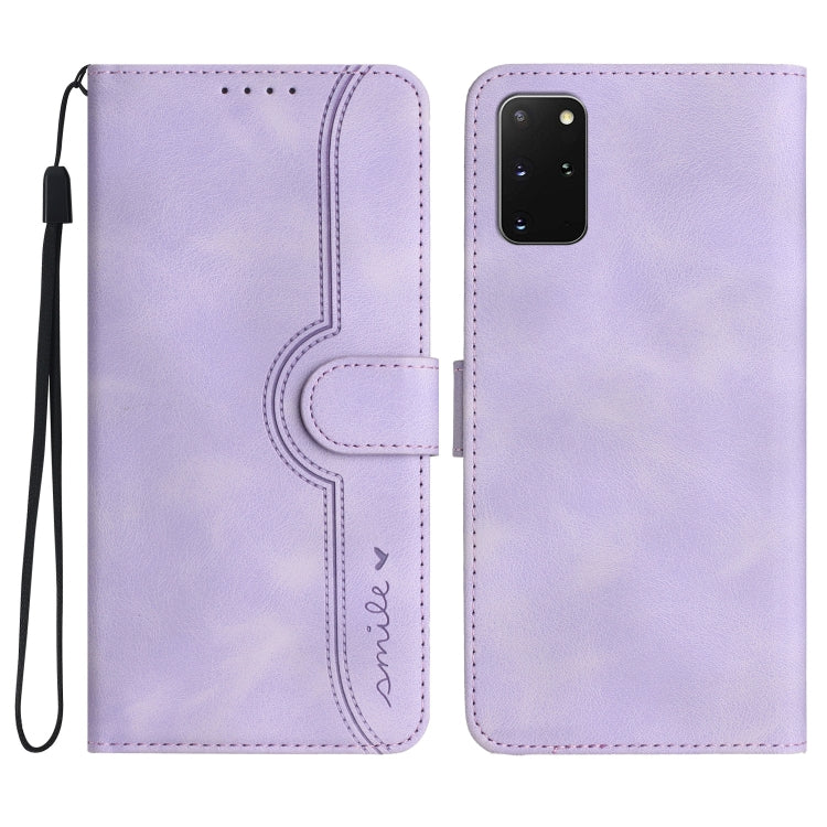 Custodia in pelle con motivo cuore per Samsung Galaxy S10e