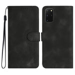 Custodia in pelle con motivo cuore per Samsung Galaxy S10e