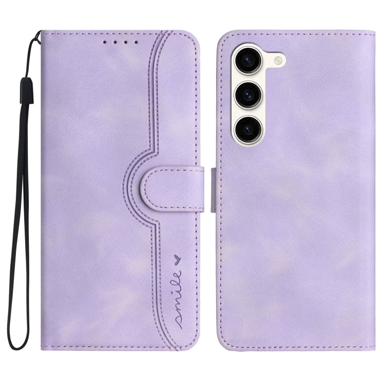 Custodia in pelle con motivo cuore per Samsung Galaxy Xcover 4/4s