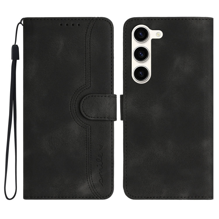 Custodia in pelle con motivo cuore per Samsung Galaxy Xcover 4/4s