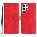 Custodia in pelle con motivo cuore per Samsung Galaxy Xcover 4/4s
