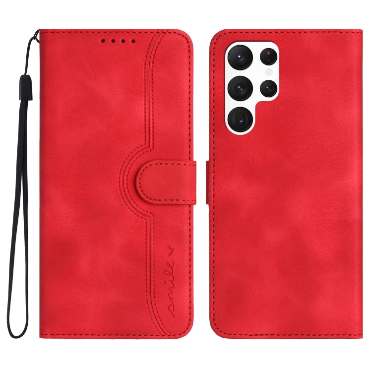 Custodia in pelle con motivo cuore per Samsung Galaxy Xcover 4/4s