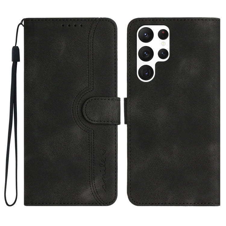 Custodia in pelle con motivo cuore per Samsung Galaxy Xcover 4/4s