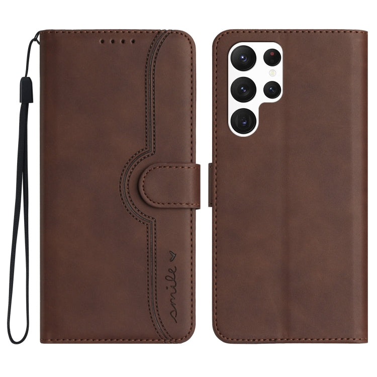 Custodia in pelle con motivo cuore per Samsung Galaxy Xcover 4/4s