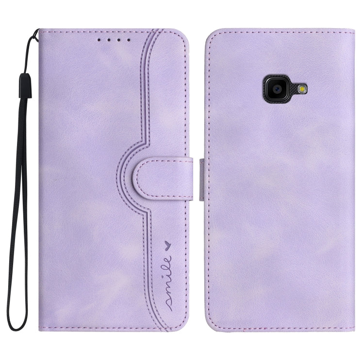 Custodia in pelle con motivo cuore per Samsung Galaxy Xcover 4/4s