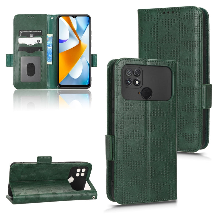 Custodia per telefono in pelle a triangolo simmetrico, For Xiaomi 13 Pro, For Xiaomi 13, For Xiaomi Poco C40, For Xiaomi Poco M4 5G