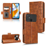 Custodia per telefono in pelle a triangolo simmetrico, For Xiaomi 13 Pro, For Xiaomi 13, For Xiaomi Poco C40, For Xiaomi Poco M4 5G