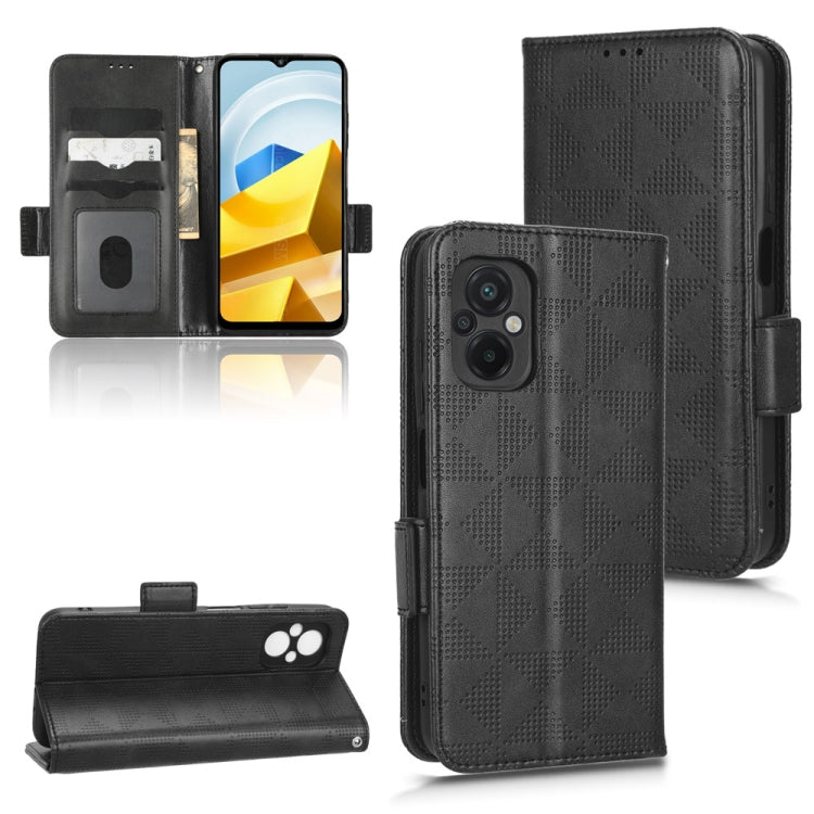 Custodia per telefono in pelle a triangolo simmetrico, For Xiaomi Poco M5 4G, For Xiaomi Poco M4 Pro 4G, For Xiaomi Poco X4 Pro 5G