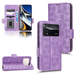 Custodia per telefono in pelle a triangolo simmetrico, For Xiaomi Poco M5 4G, For Xiaomi Poco M4 Pro 4G, For Xiaomi Poco X4 Pro 5G