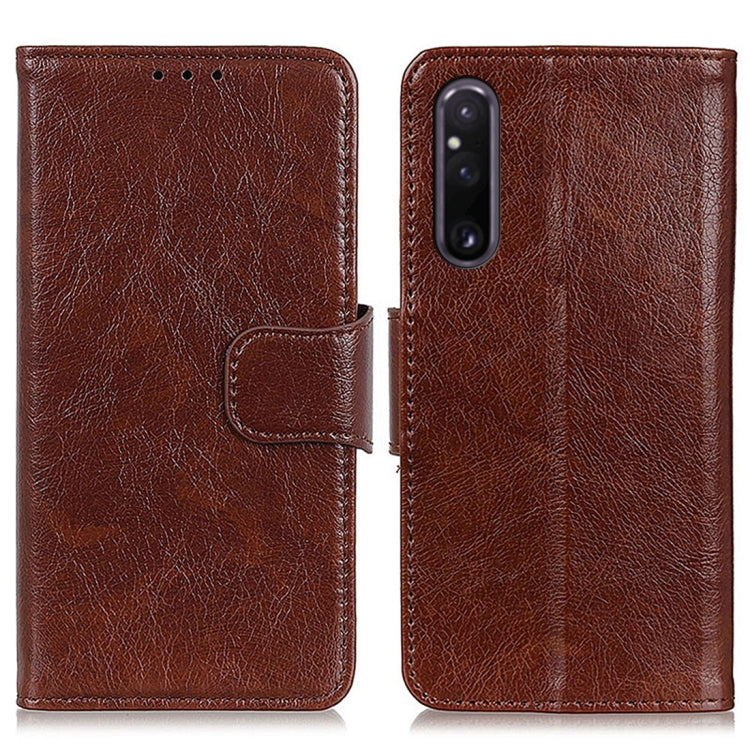 Custodia per cellulare in pelle nappa, For Sony Xperia 1 V, For Sony Xperia 10 V, For Google Pixel 7a, For Xiaomi Redmi Note 12 4G Global