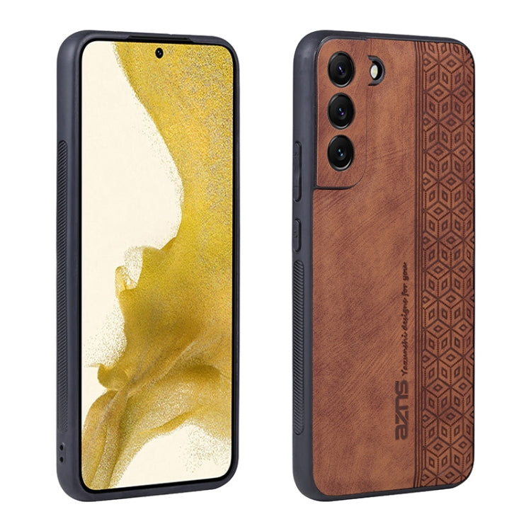 Custodia in pelle goffrata 3D per Samsung Galaxy S21 FE