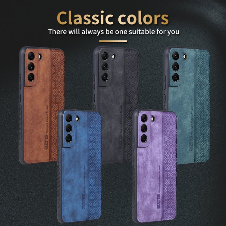 Custodia in pelle goffrata 3D per Samsung Galaxy S21 FE