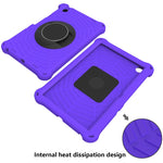Custodia protettiva per tablet in silicone Spider King, For Lenovo Tab M10 Plus 10.6 3rd Gen 2022, For Lenovo Tab K10, For Amazon Kindle Fire HD 8 / 8 Plus 2022 / 2020