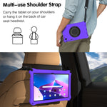 Custodia protettiva per tablet in silicone Spider King, For Lenovo Tab M10 Plus 10.6 3rd Gen 2022, For Lenovo Tab K10, For Amazon Kindle Fire HD 8 / 8 Plus 2022 / 2020