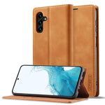 Custodia in pelle ultrasottile con magnete per Galaxy A34 5G