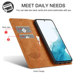 Custodia in pelle ultrasottile con magnete per Galaxy A34 5G