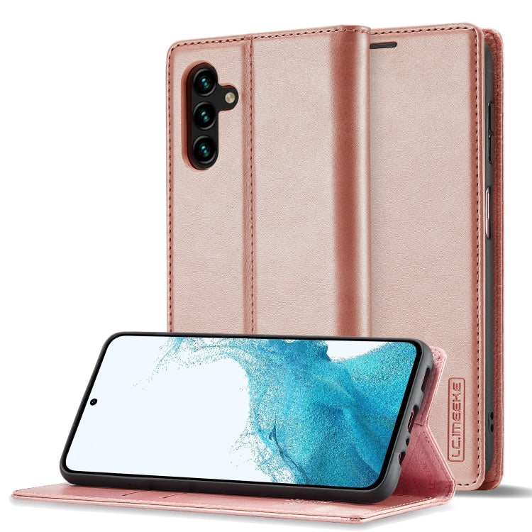 Custodia in pelle ultrasottile con magnete per Galaxy A34 5G