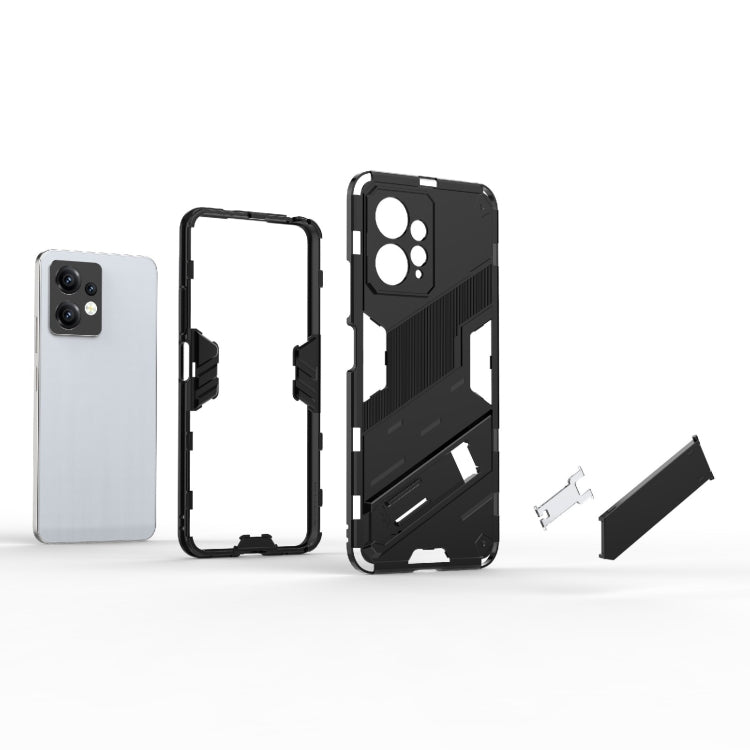 Punk Armor 2 in 1 PC + Custodia per telefono antiurto in TPU con supporto, For Xiaomi Redmi Note 12 4G Global, For Xiaomi 13 Lite