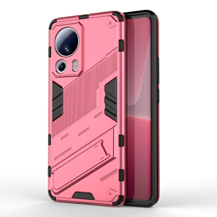 Punk Armor 2 in 1 PC + Custodia per telefono antiurto in TPU con supporto, For Xiaomi Redmi Note 12 4G Global, For Xiaomi 13 Lite