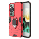 Custodia protettiva antiurto per PC + TPU con supporto per anello magnetico, For Huawei P60