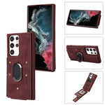 Custodia portafoglio Samsung Galaxy S22+ 5G con anello