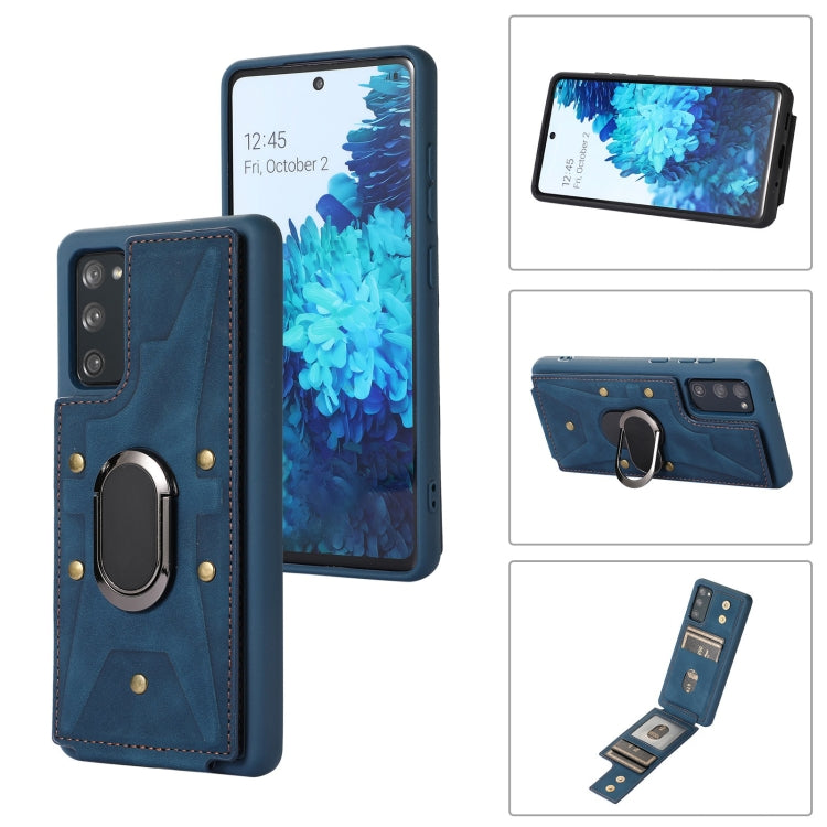 Custodia portafoglio Samsung Galaxy S22+ 5G con anello