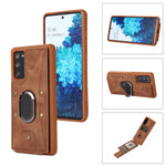 Custodia portafoglio Samsung Galaxy S20+ con anello