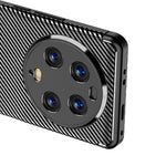 Custodia per telefono in TPU antiurto con struttura in fibra di carbonio, For Xiaomi 13 Ultra