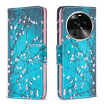 Custodia in pelle con motivo colorato per OPPO Find X6
