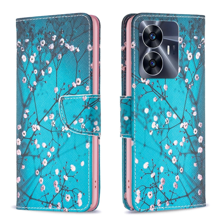 Custodia in pelle con motivo colorato per OPPO Find X6