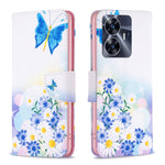 Custodia in pelle con motivo colorato per OPPO Find X6