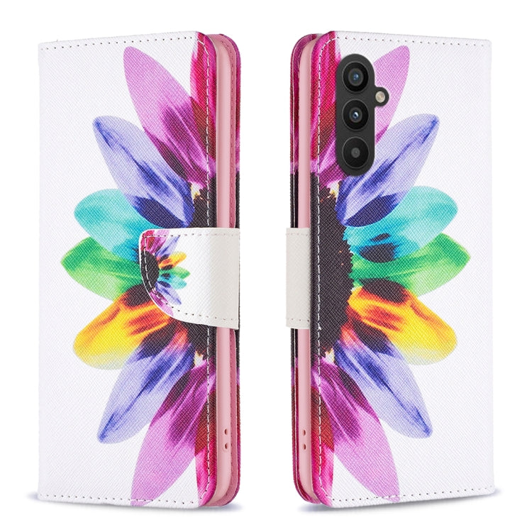 Custodia in pelle con motivo per Xiaomi Redmi Note 12 4G