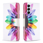 Custodia in pelle con motivo per Xiaomi Redmi Note 12 4G