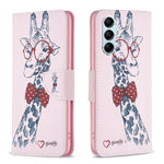 Custodia in pelle con motivo per Xiaomi Redmi Note 12 4G