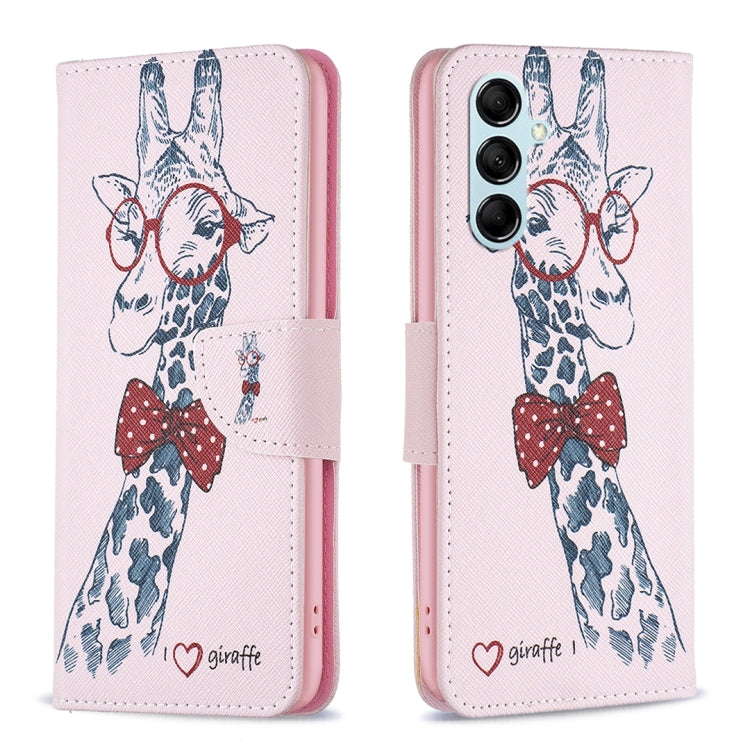 Custodia in pelle con motivo per Xiaomi Redmi Note 12 4G