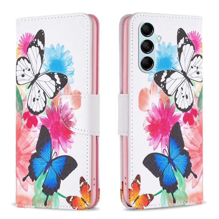 Custodia in pelle con motivo per Xiaomi Redmi Note 12 4G