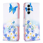 Custodia in pelle con motivo per Xiaomi Redmi Note 12 4G