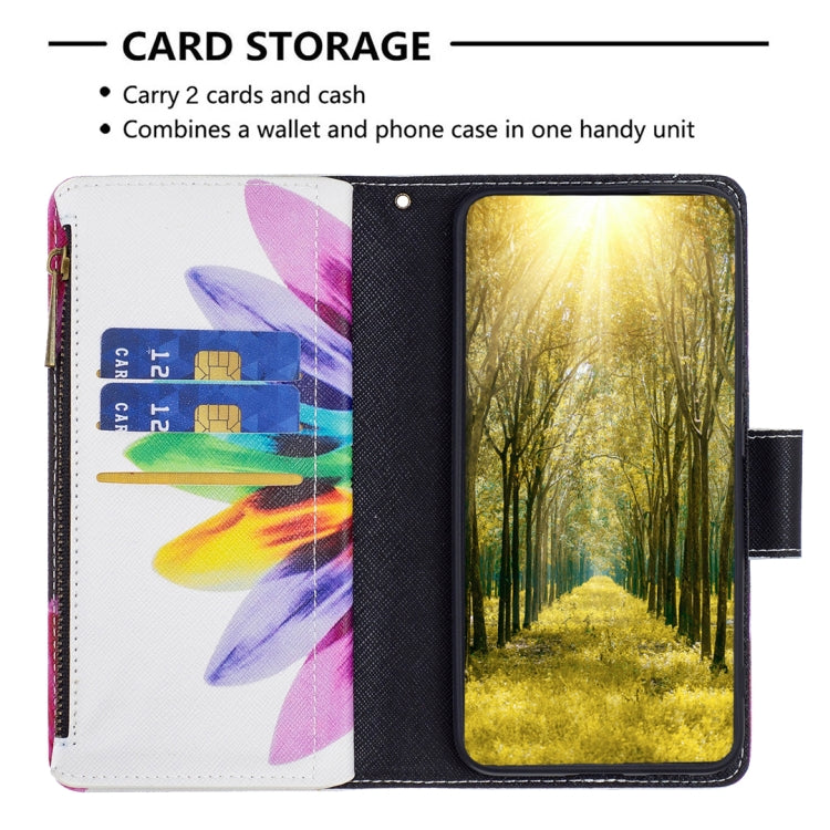 Custodia in pelle con cerniera per Xiaomi Redmi Note 12 4G