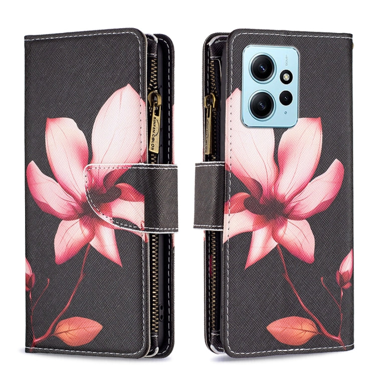 Custodia in pelle con cerniera per Xiaomi Redmi Note 12 4G