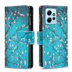Custodia in pelle con cerniera per Xiaomi Redmi Note 12 4G