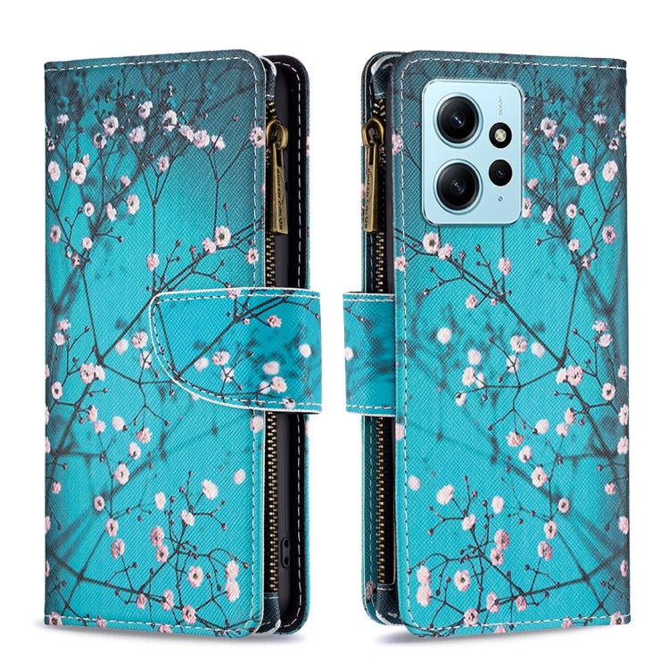 Custodia in pelle con cerniera per Xiaomi Redmi Note 12 4G