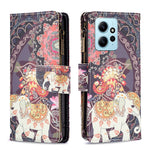 Custodia in pelle con cerniera per Xiaomi Redmi Note 12 4G