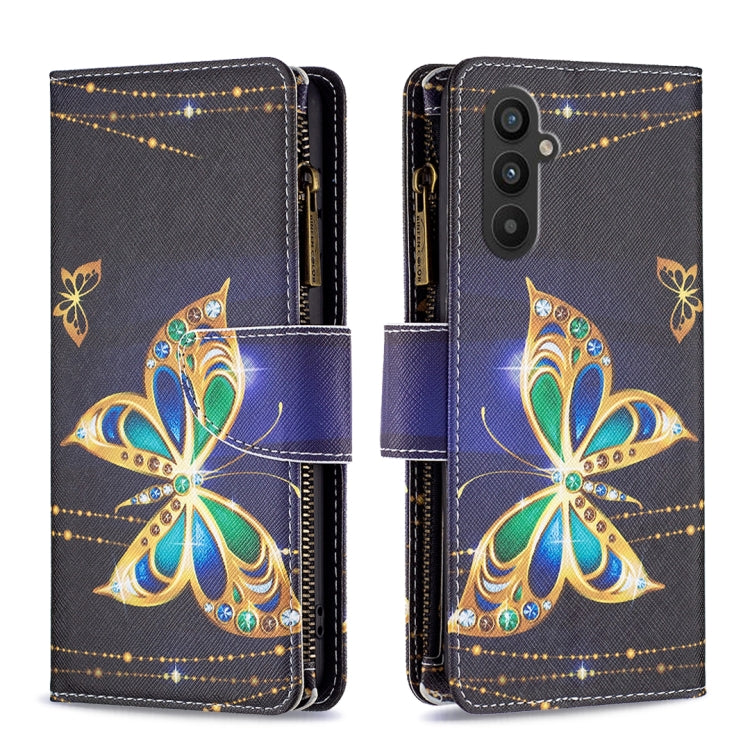 Custodia in pelle con cerniera per Xiaomi Redmi Note 12 4G