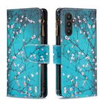Custodia in pelle con cerniera per Xiaomi Redmi Note 12 4G