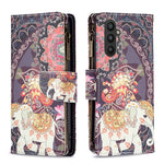 Custodia in pelle con cerniera per Xiaomi Redmi Note 12 4G