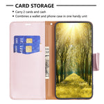 Custodia in pelle con texture Litchi per Samsung Galaxy M14