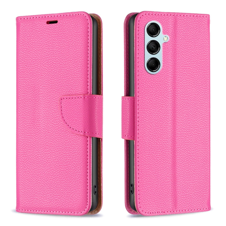 Custodia in pelle con texture Litchi per Samsung Galaxy M14